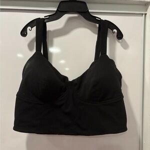 Express Black Crop Top and Shorts